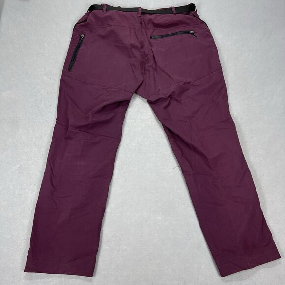 Rohan Bags Airlight Purple Outdoor Walking Trousers Mens W40 L30 Zip Fly - Picture 2 of 8